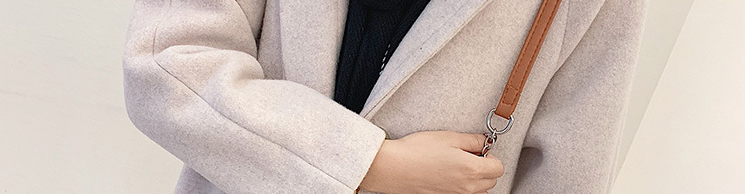 Popular Thin Woolen Cloth Trendy Fashionable Women's Coat